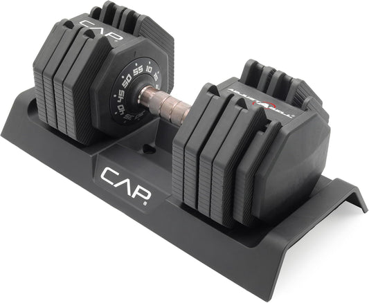 CAP Barbell ADJUSTABELL Adjustable Round Dumbbell Weights