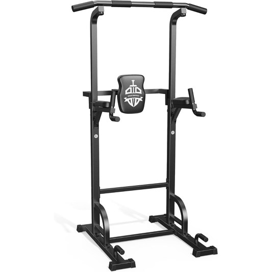 450LBS Stable Pull up Dip Station for Home Gym