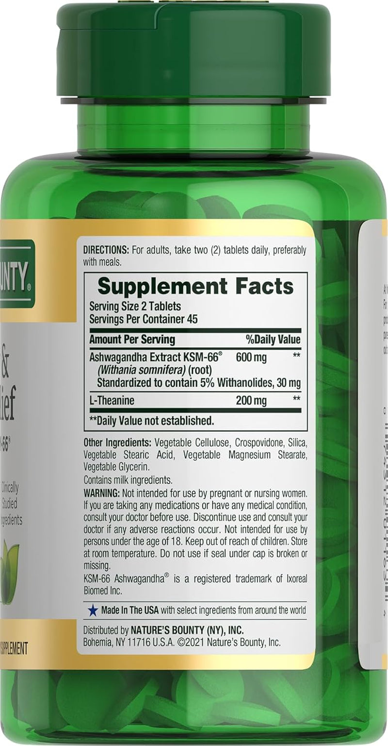 Nature's Bounty Anxiety & Stress Relief