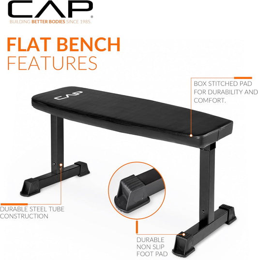Cap Barbell Flat Weight Bench