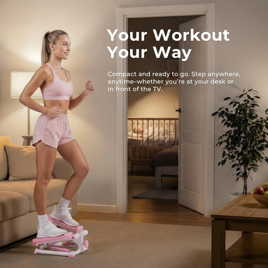 Sunny Health & Fitness Mini Steppers for Exercise at Home