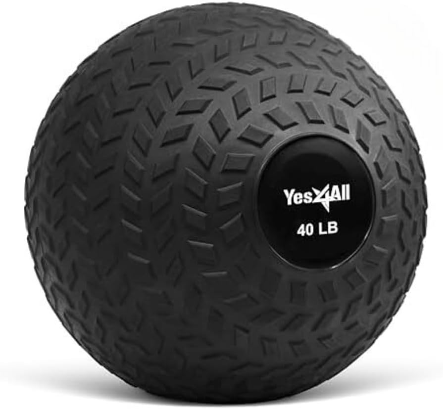 Yes4All Slam Balls, 10-40Lb Weighted Ball Weight