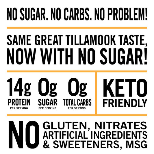 Tillamook Country Smoker Keto Friendly Zero Sugar Beef Jerky