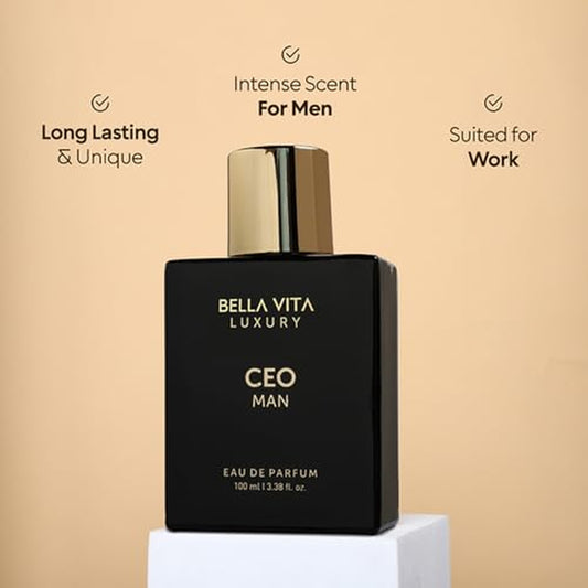 Bellavita Luxury Sigma Male Cologne Gift Set for Men, 2 X 3.4 Fl Oz