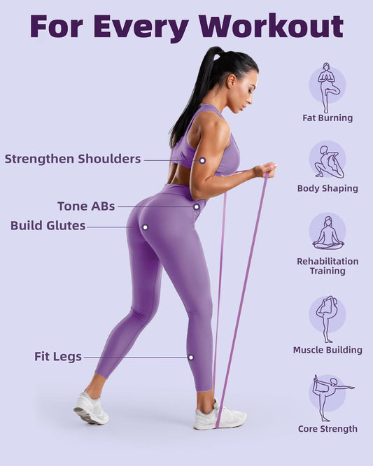 Resistance Bands Set with Door Anchor