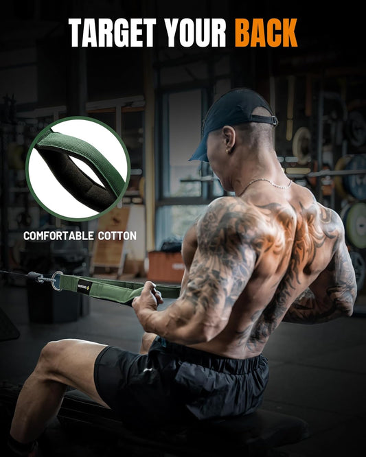 MANUEKLEAR Tricep Rope Cable Attachment Handles