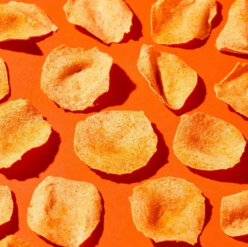 WILDE Chips, Buffalo Style, High Protein Snacks, Pack of 12