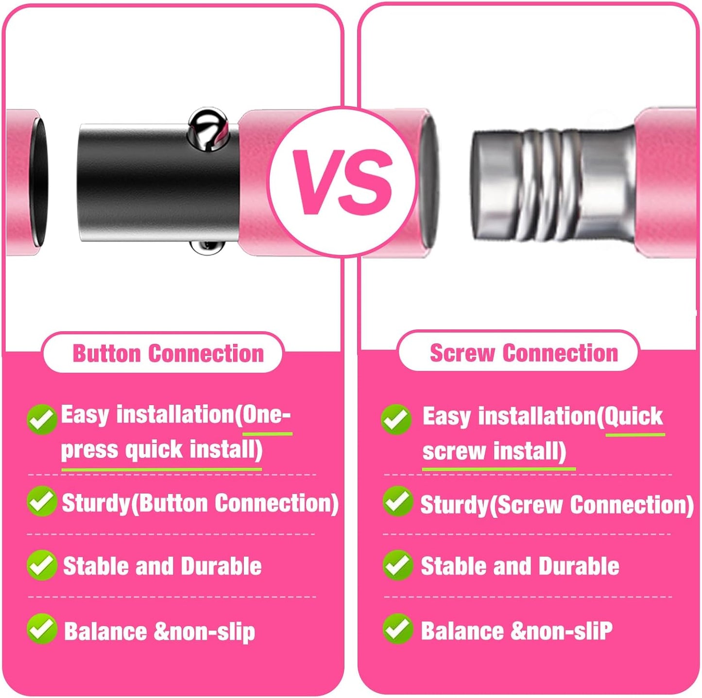 Pilates Bar Kit with Resistance Bands