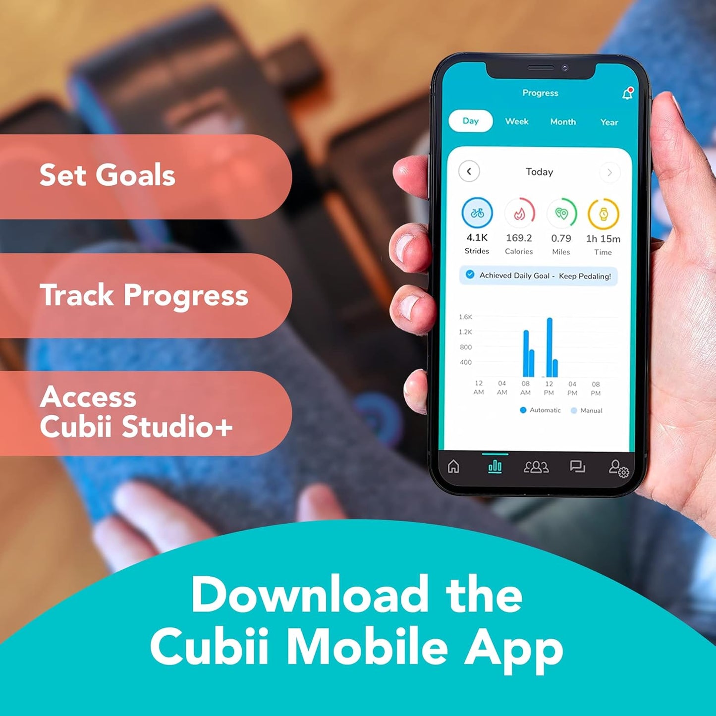 Cubii JR1 Under Desk Elliptical