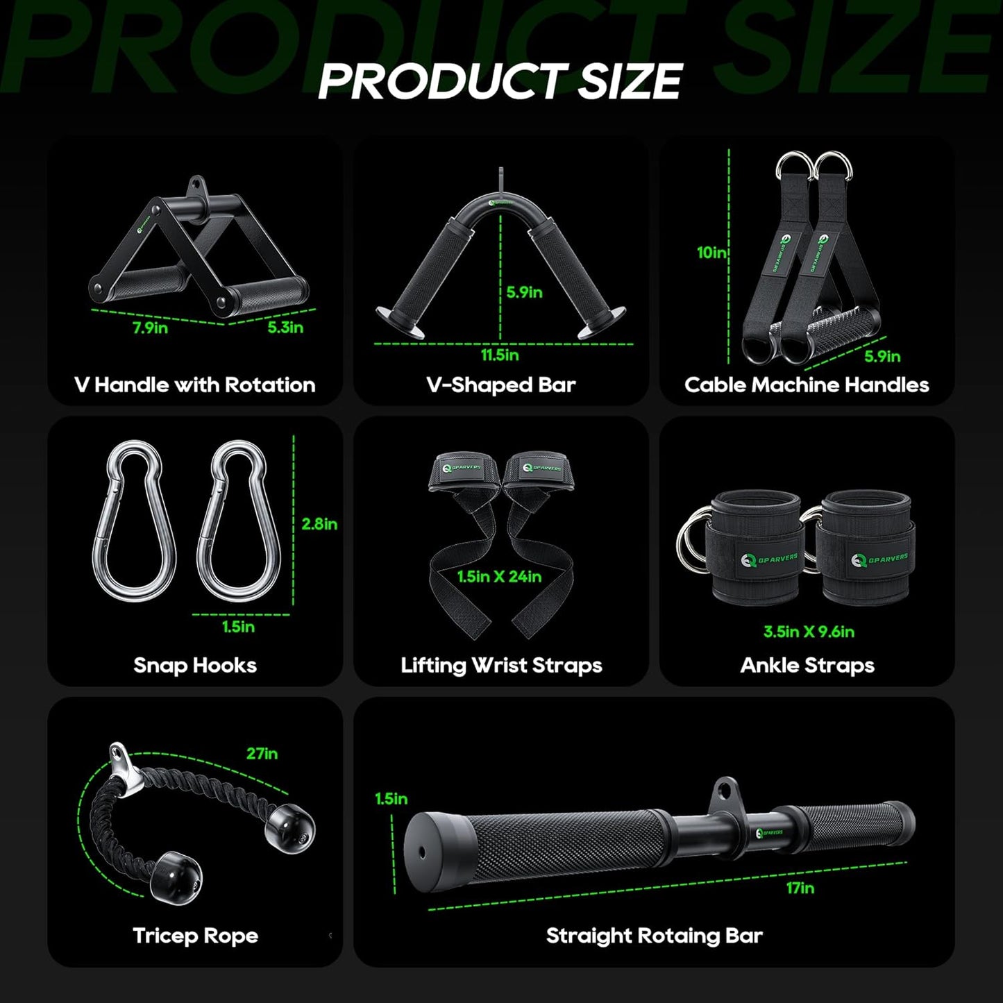 Cable Machine Attachment Accessories for Home Gym