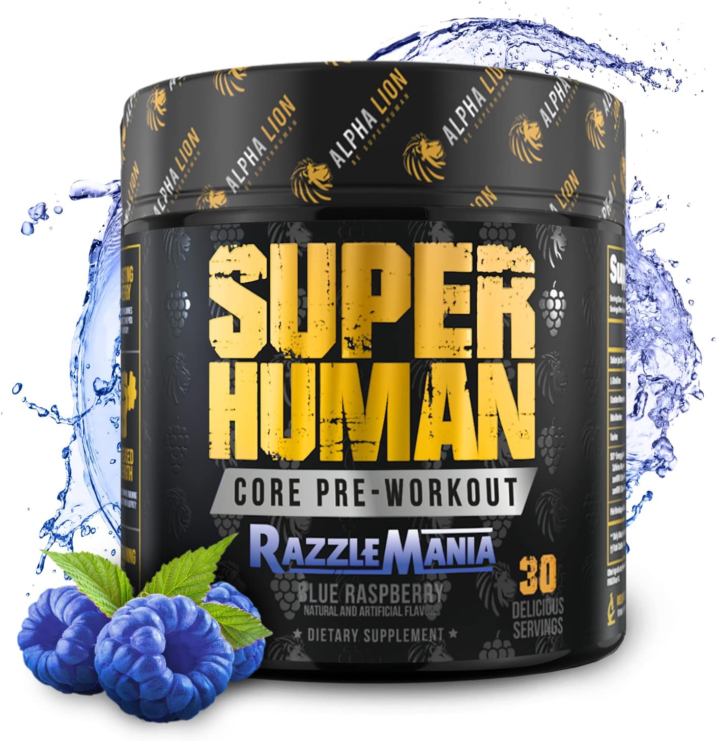 ALPHA LION Core Pre Workout Powder with Creatine