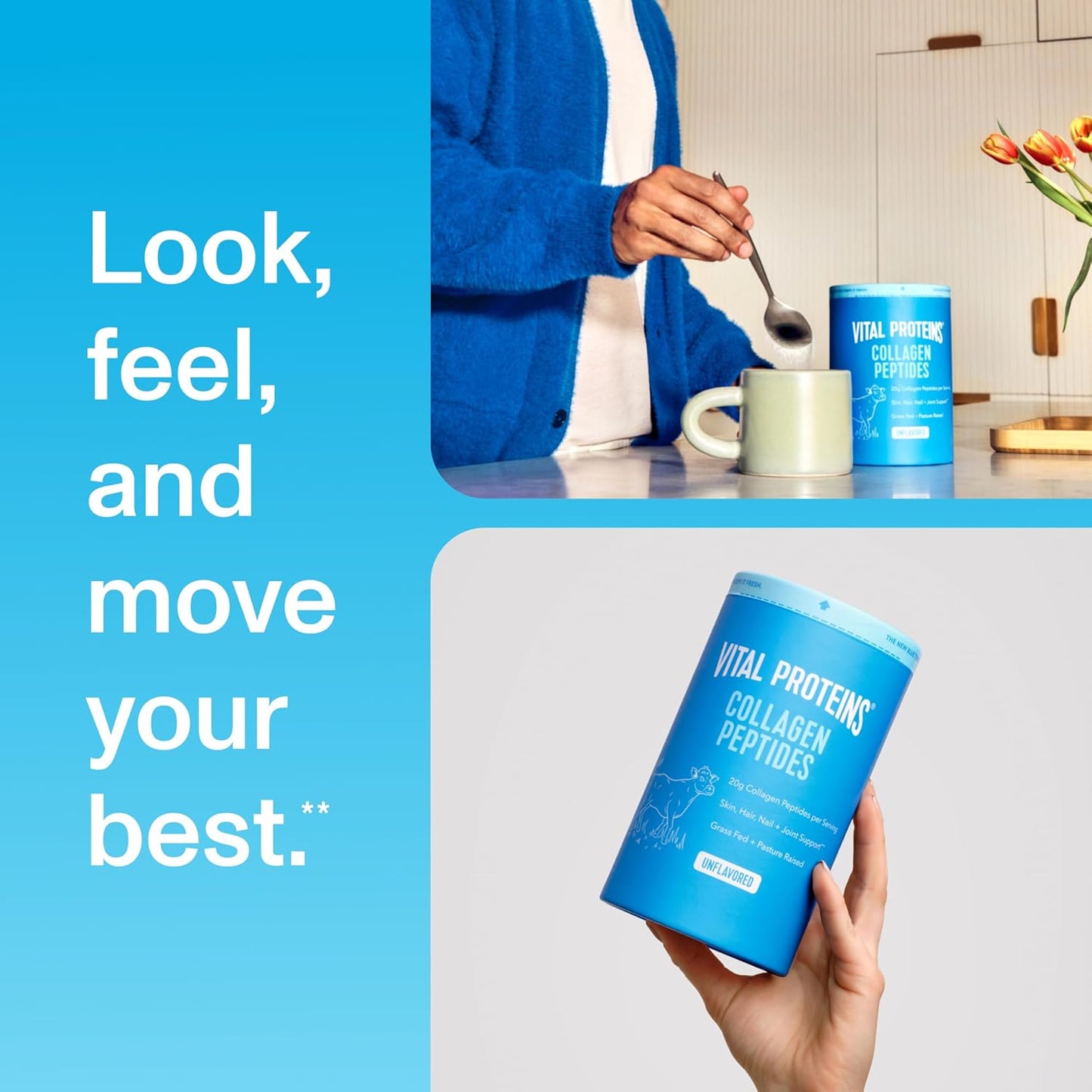 Vital Proteins Collagen Peptides Powder Unflavored