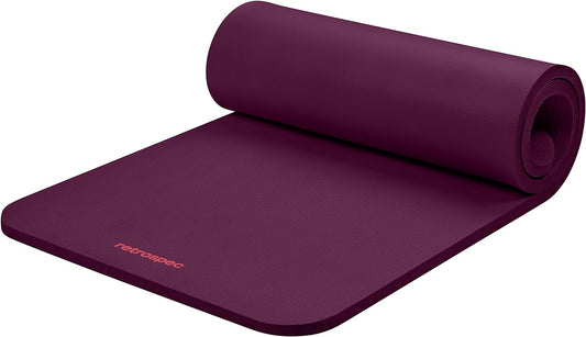 Solana Yoga Mat 1" Thick Non-Slip Workout Mat