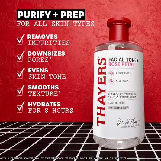 THAYERS Alcohol-Free Rose Petal Witch Hazel Facial Toner