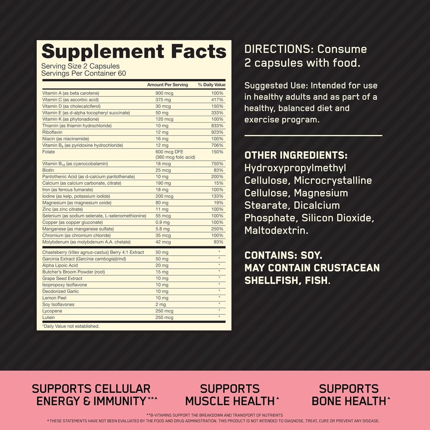 Optimum Nutrition Multivitamin Opti-Women