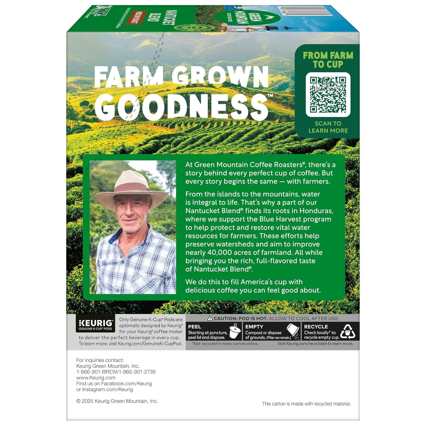 Green Mountain Coffee Nantucket Blend Keurig Single-Serve K-Cup Pods