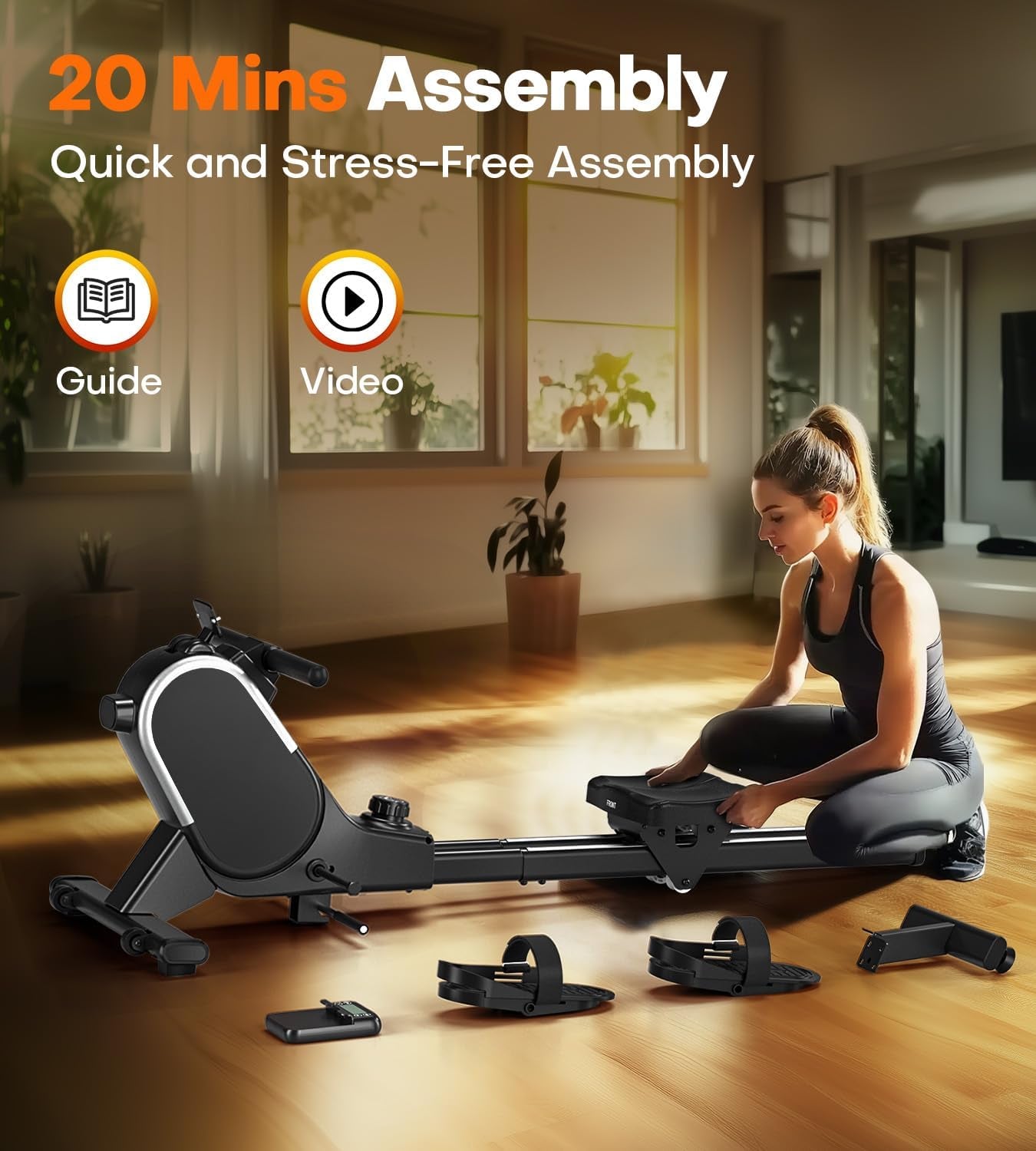 MOSUNY Rowing Machines for Home