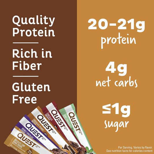 Quest Nutrition Chocolate Lovers Variety Pack, 12 Count