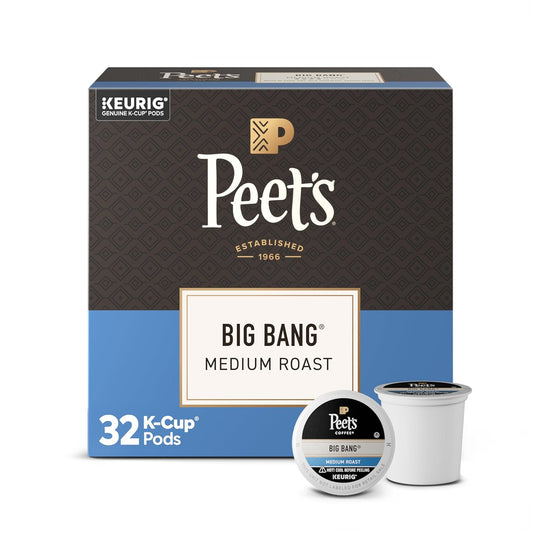 Peet's Coffee, Medium Roast Single Serve Coffee Pods, 32 Count