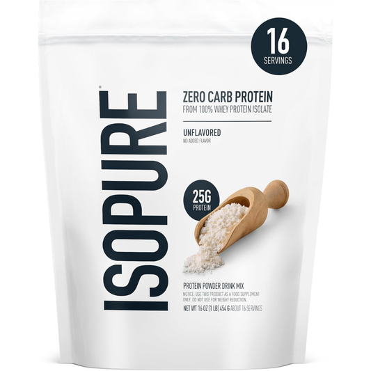 Isopure Zero Carb 100% Pure Whey Isolate Protein Powder