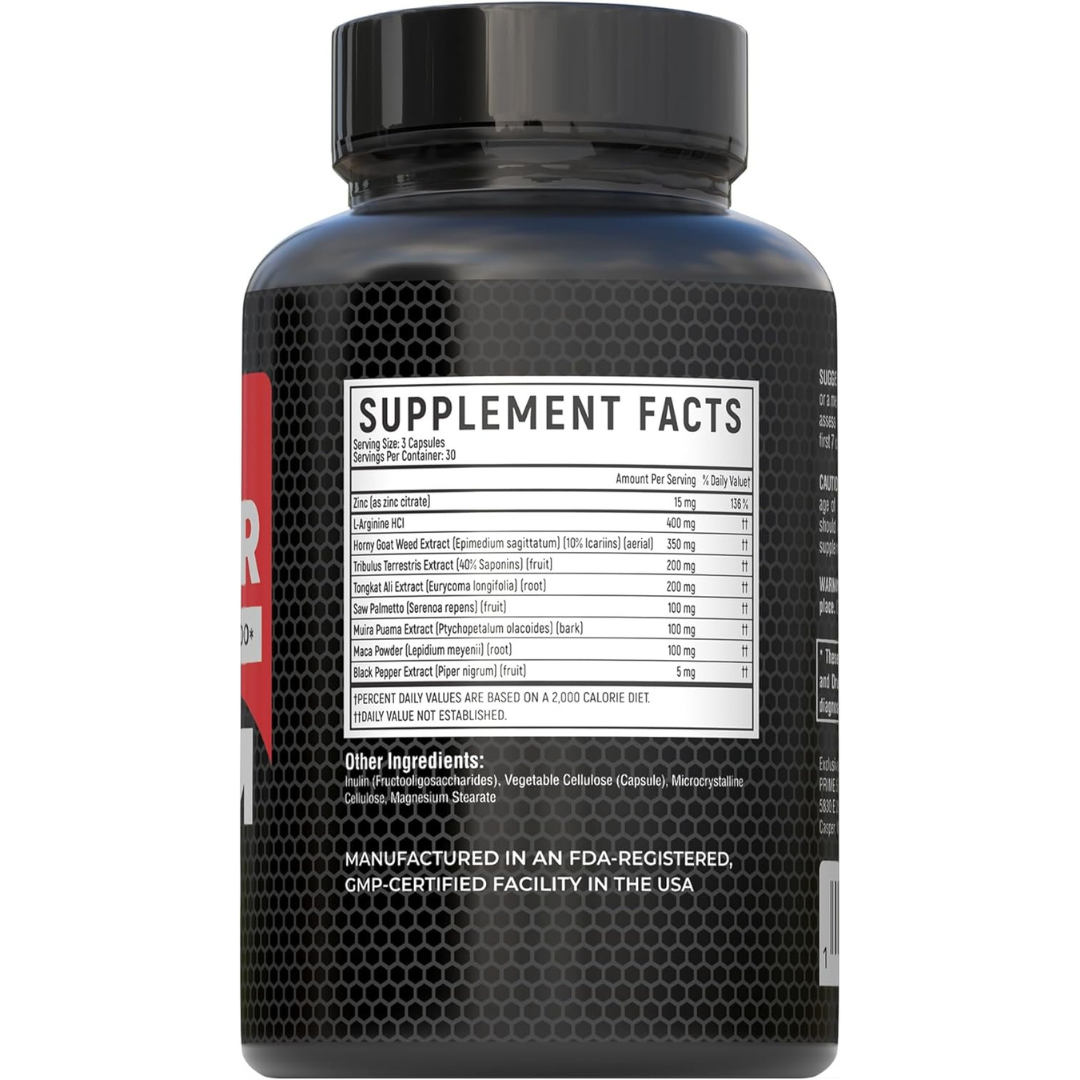 Premium Male Wellness Supplement | Daily Herbal Support Formula
