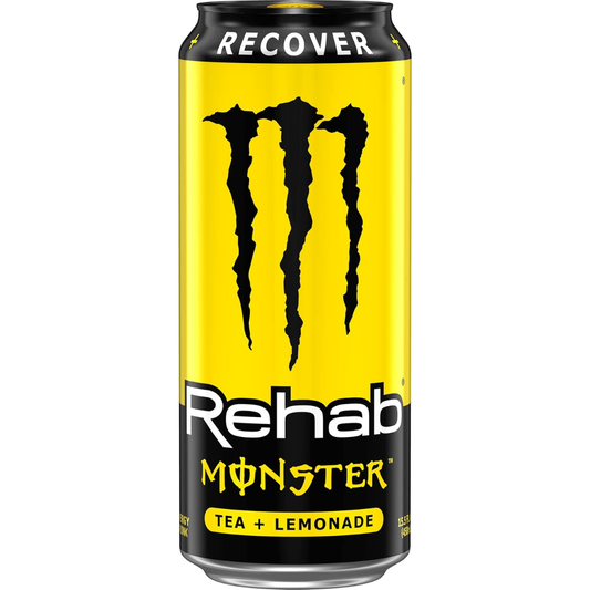 Monster Rehab Tea + Lemonade + Energy, Energy Drink 15.5 Ounce