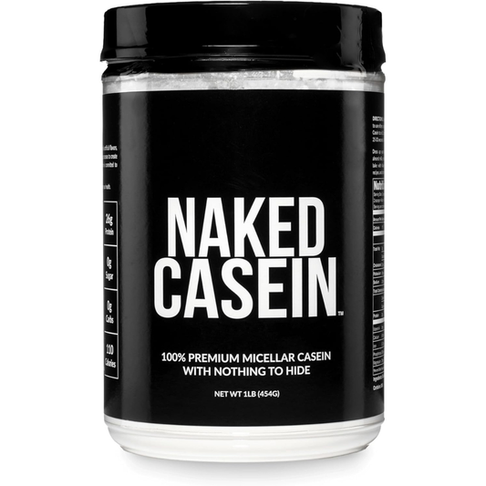 NAKED Casein - 1Lb Micellar Casein Protein Powder