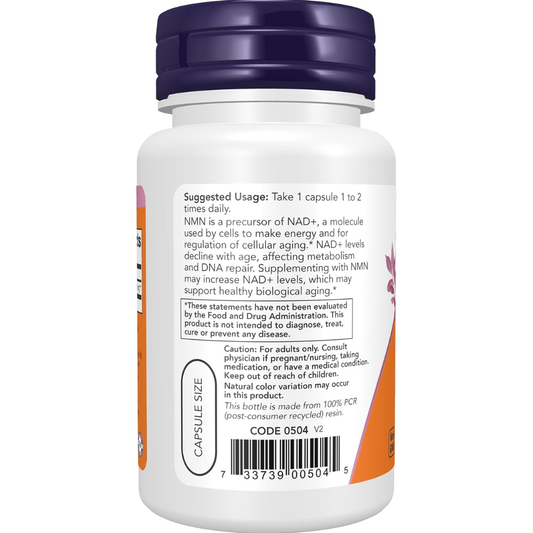 NOW Supplements NMN 250 mg – 60 Count