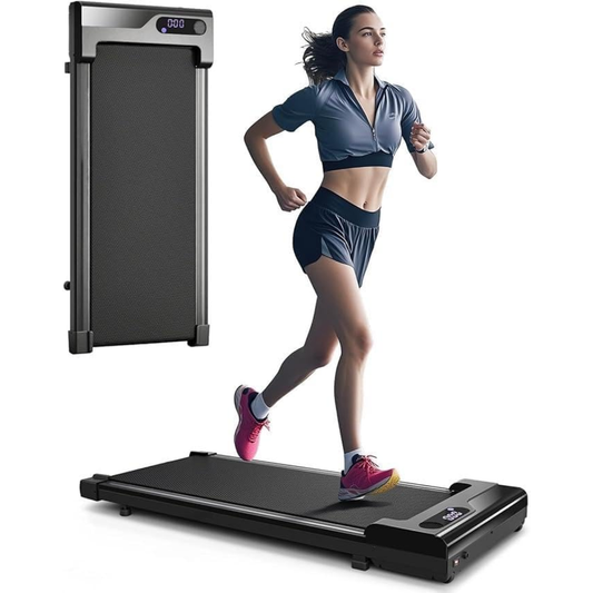Walking Pad Treadmill for Home - Walking and Running Machine with Remote Quiet Lightweight