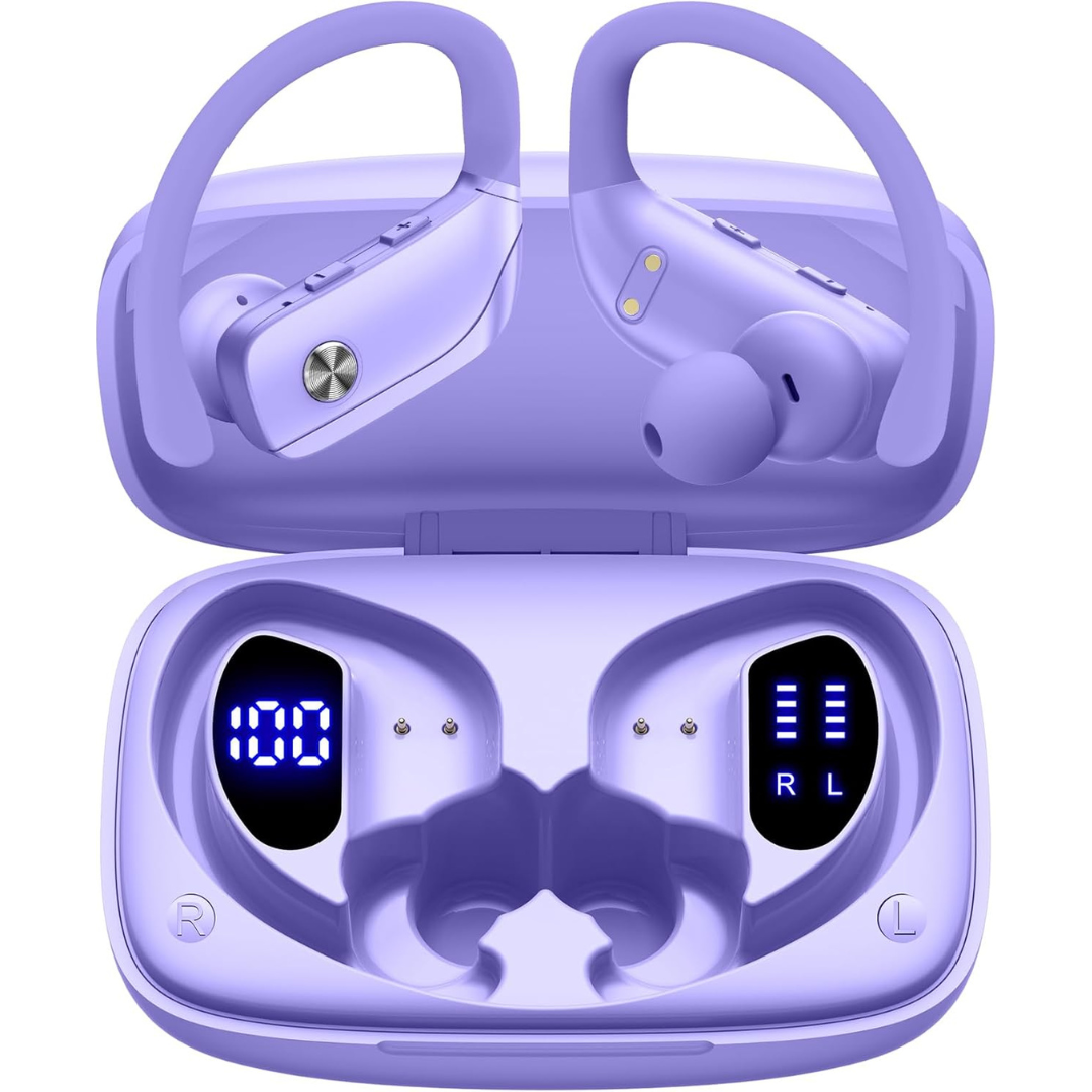Wireless Earbuds Bluetooth Headphones with 80H Playtime