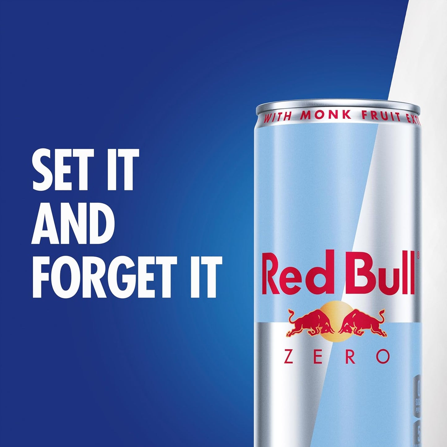 Red Bull Zero Energy Drink, 12 Fl. oz, Pack of 24 Cans