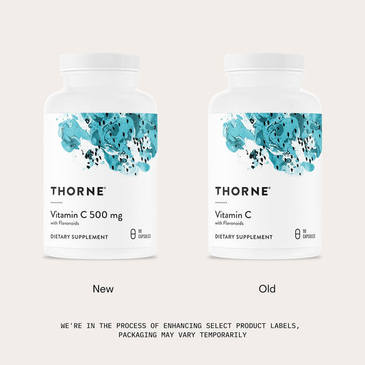 THORNE - Vitamin C 500 mg - Blend of Vitamin C and Citrus Bioflavonoids