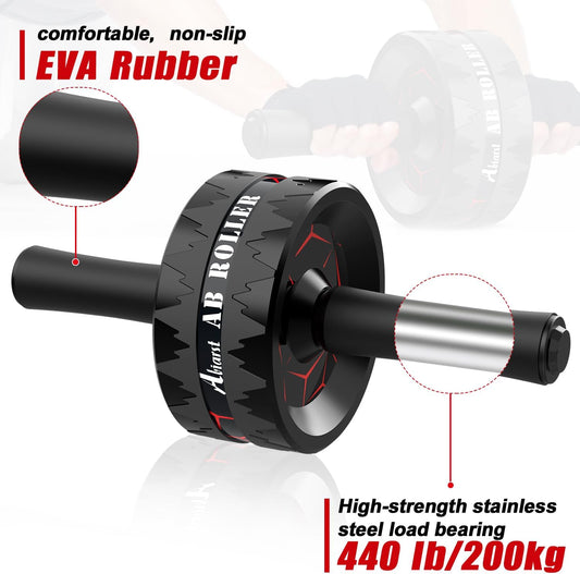 Ab Roller Wheel, Abs Workout Equipment for Abdominal & Core Strength