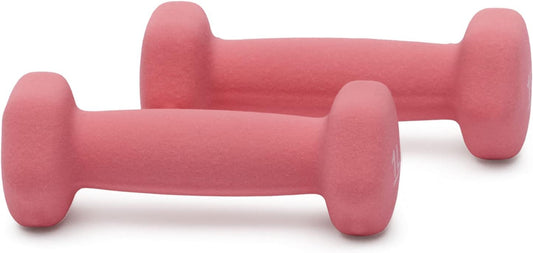 1 Pound Neoprene Dumbbell Hand Weights for Exercise