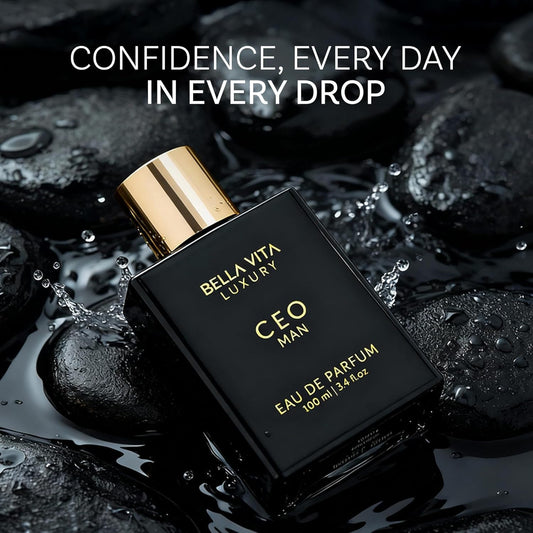 Bellavita Luxury CEO Man Eau De Parfum for Men, 3.4 Fl Oz (100 Ml)