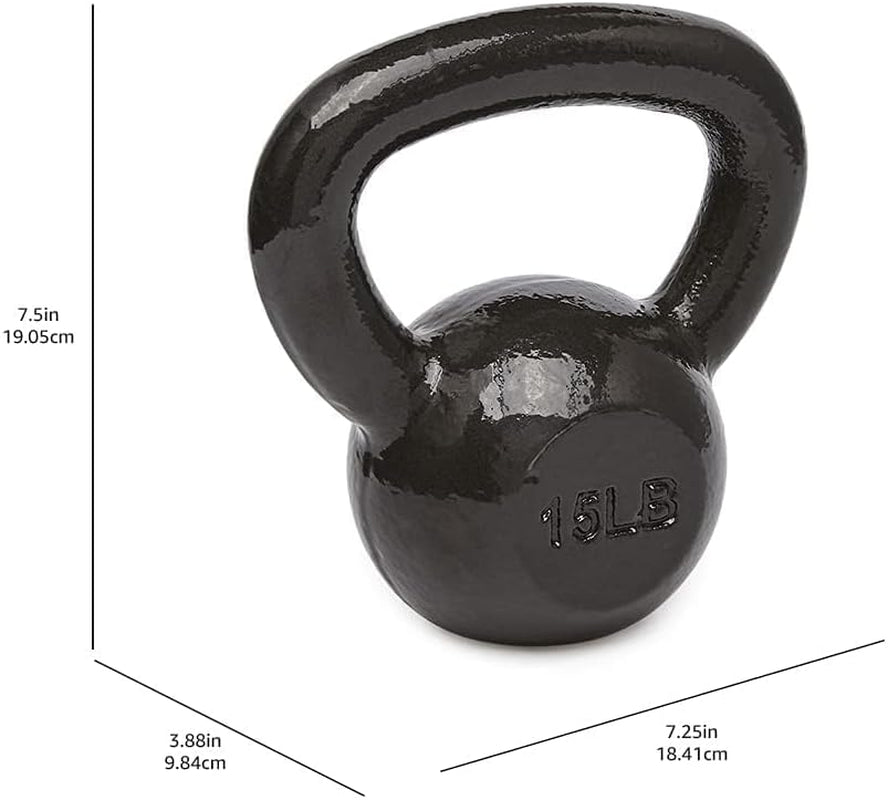 15 Pounds Cast Iron Kettlebell