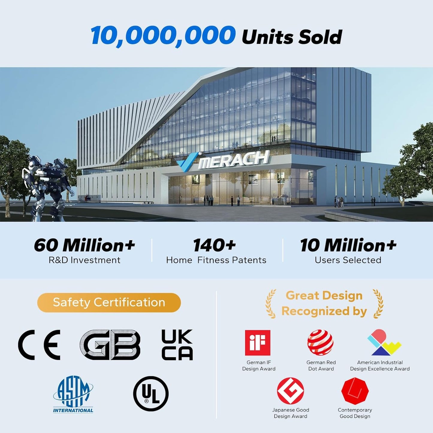 MERACH Stair Stepper for Home Gym Exercise