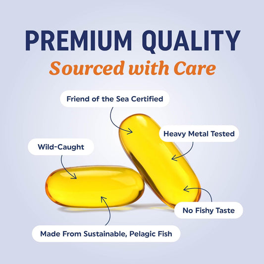 Triple Strength Omega 3 Fish Oil 3600 Mg