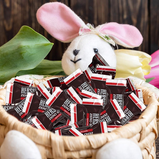 Zero Sugar Special Dark Chocolate Candy Bulk Pack - Individually Wrapped Sugar Free Chocolate Candy Bar
