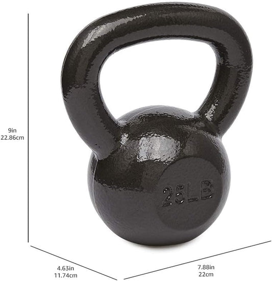 25 Pounds Cast Iron Kettlebell