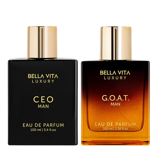 Bellavita Luxury Sigma Male Cologne Gift Set for Men, 2 X 3.4 Fl Oz