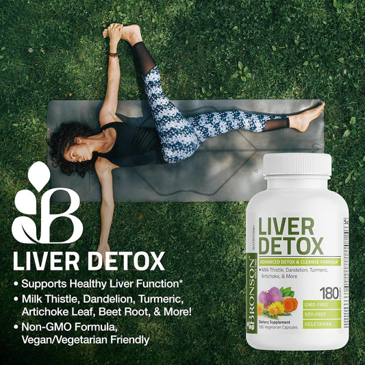 Bronson Liver Detox Advanced Detox & Cleansing Formula