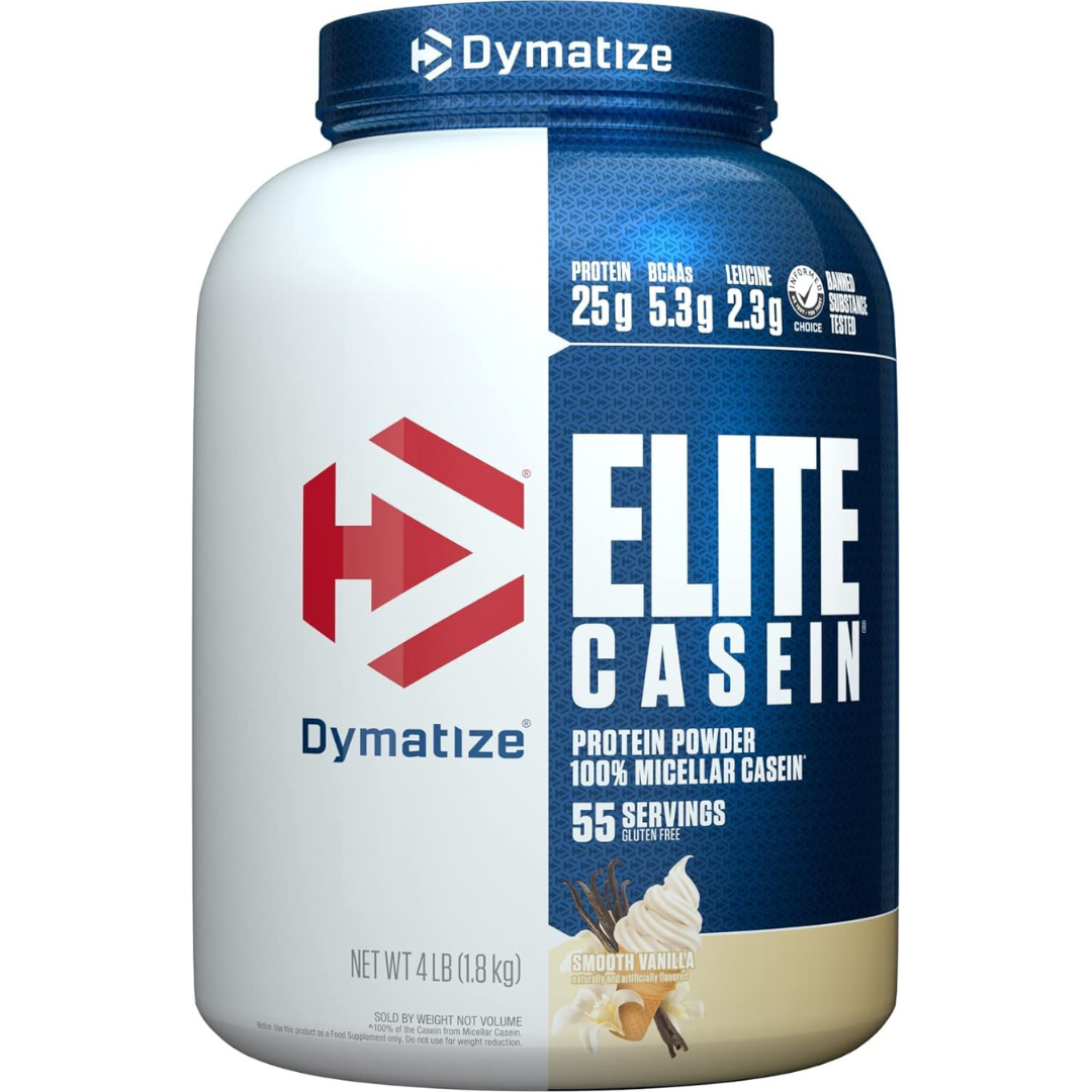 Elite Casein Protein Powder, 100% Micellar Casein