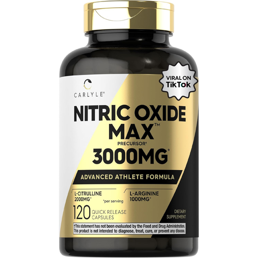 Carlyle Nitric Oxide Supplement 3000mg