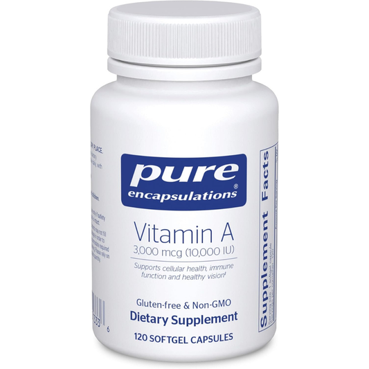Pure Encapsulations Vitamin A 3,000 mcg
