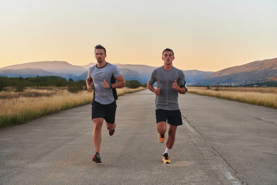 20-Minute Interval Pyramid Run Workout