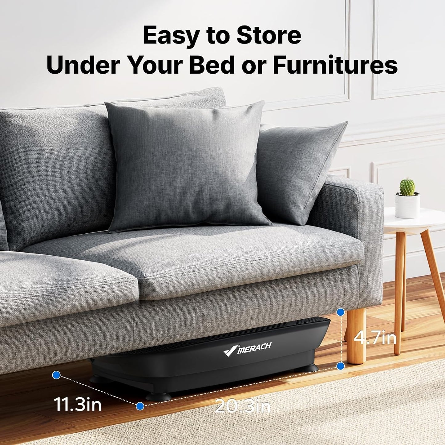 MERACH Vibration Plate Exercise Machine