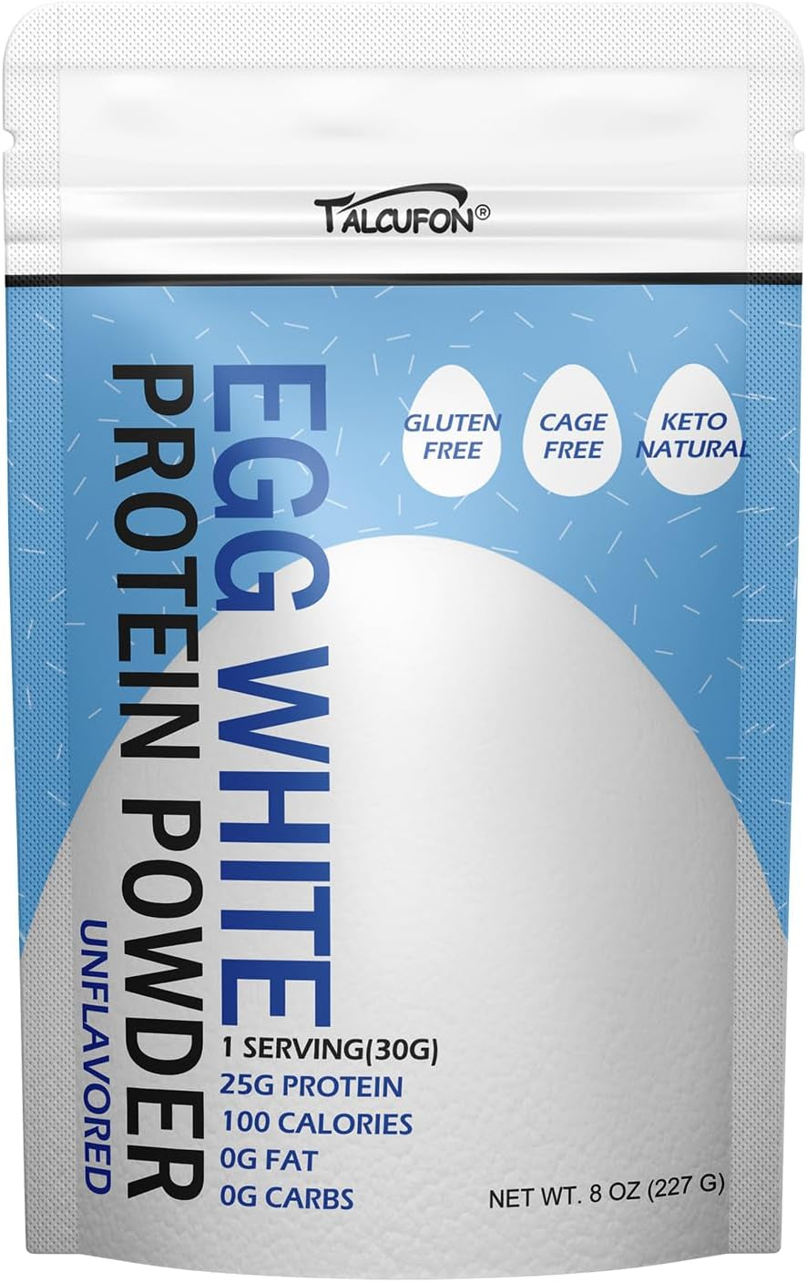 Egg White Protein Powder 8 oz Pasteurized No Additives