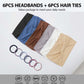 Wide Headbands for Women - 6 Pack Thick Stretchy Elastic Cloth Head Bands for Women'S Hair, Non Slip Sweat Bands Soft Workout Headbands for Running, Makeup Headband for Washing Face, Spa & Skincare
