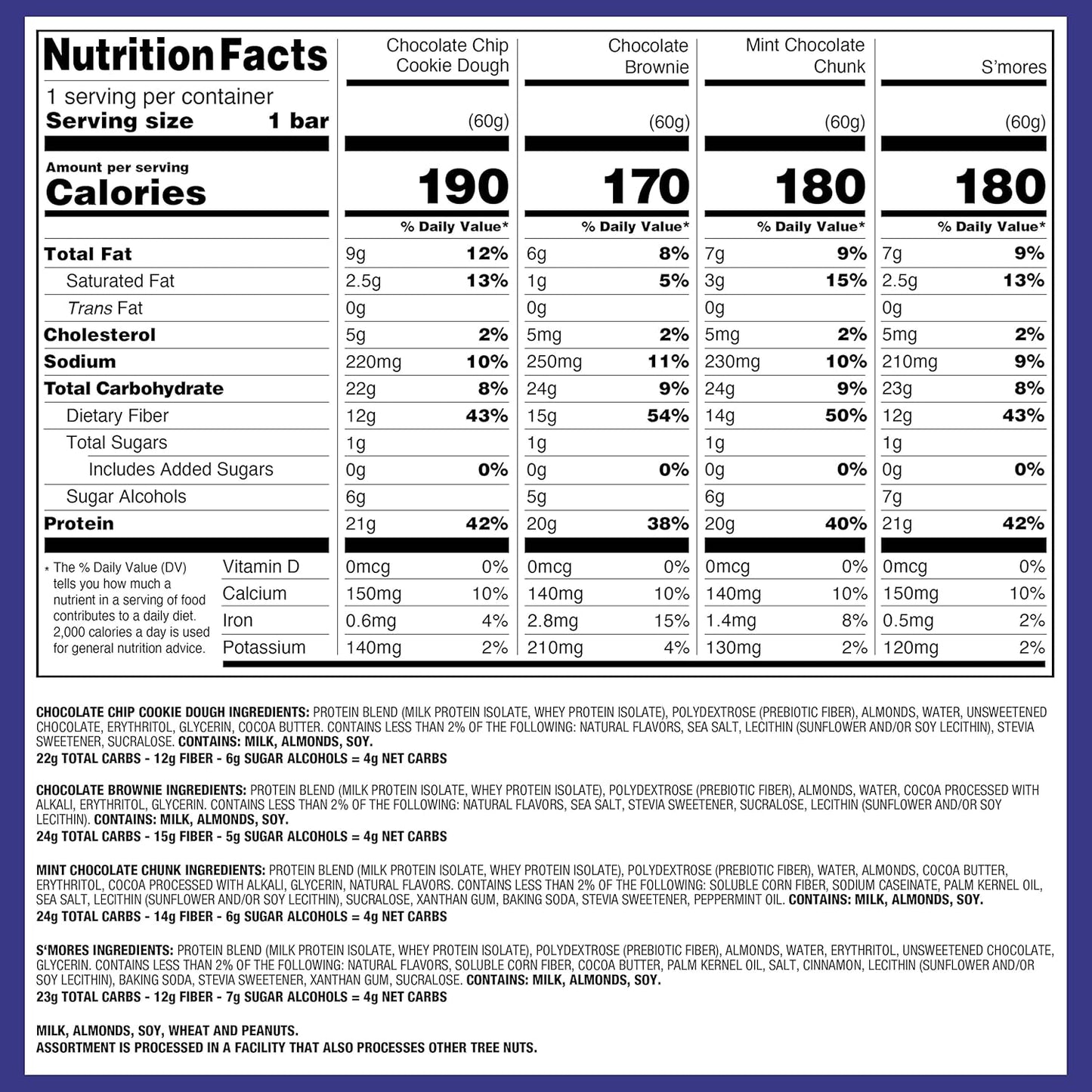 Quest Nutrition Ultimate Variety Pack Protein Bars, 12 Count